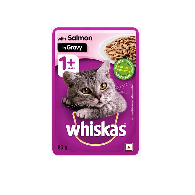 پوچ گربه ویسکاس طعم سالمون Whiskas Salmon