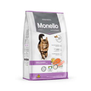 غذای خشک گربه مونلو مدل استریلایزد عقیم شده Monello Sterilised